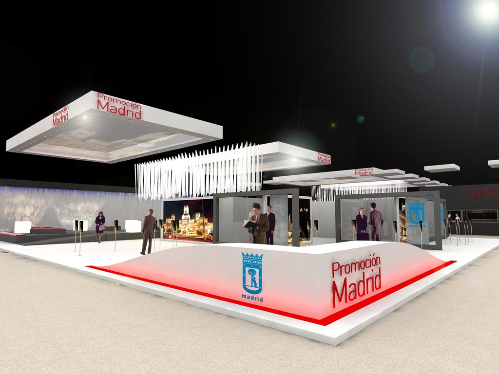 Messestand Render